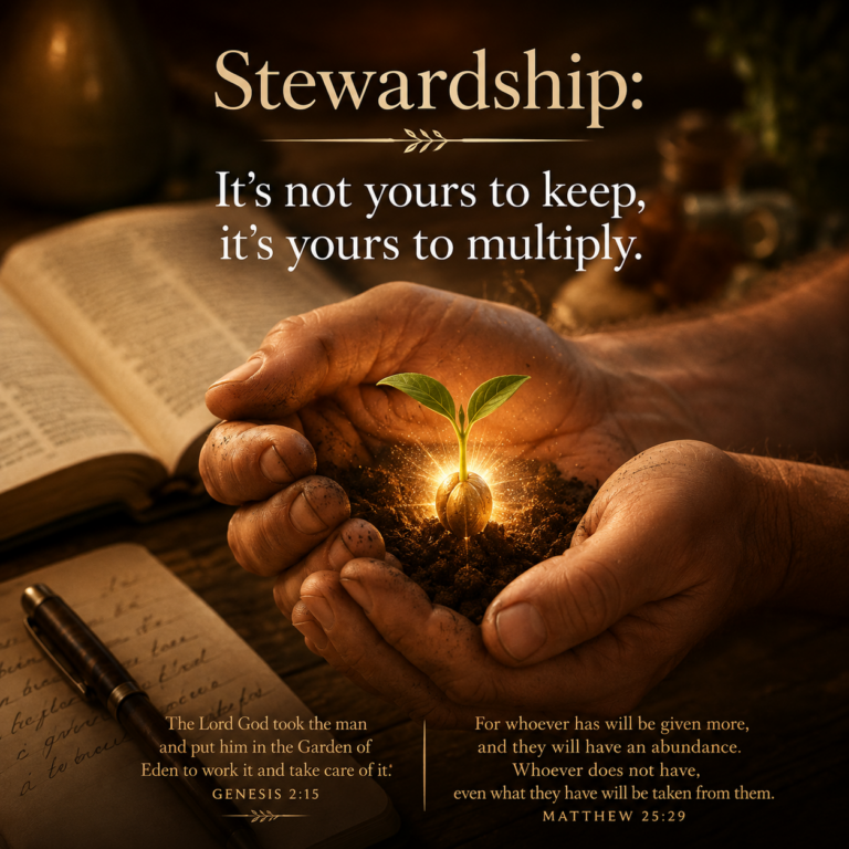 The Sacred Assignment: Understanding Your Role as a Steward